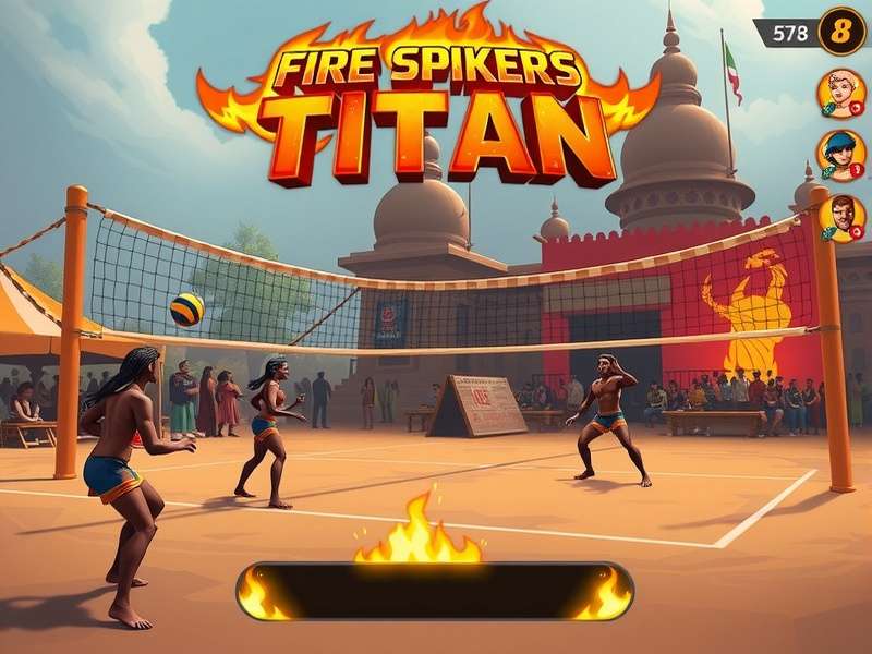 Fire Spikers Titan Indian festival event